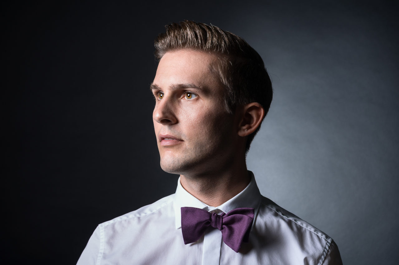 Businessportrait im Fotostudio Portrait eines Mannes im Fotostudio