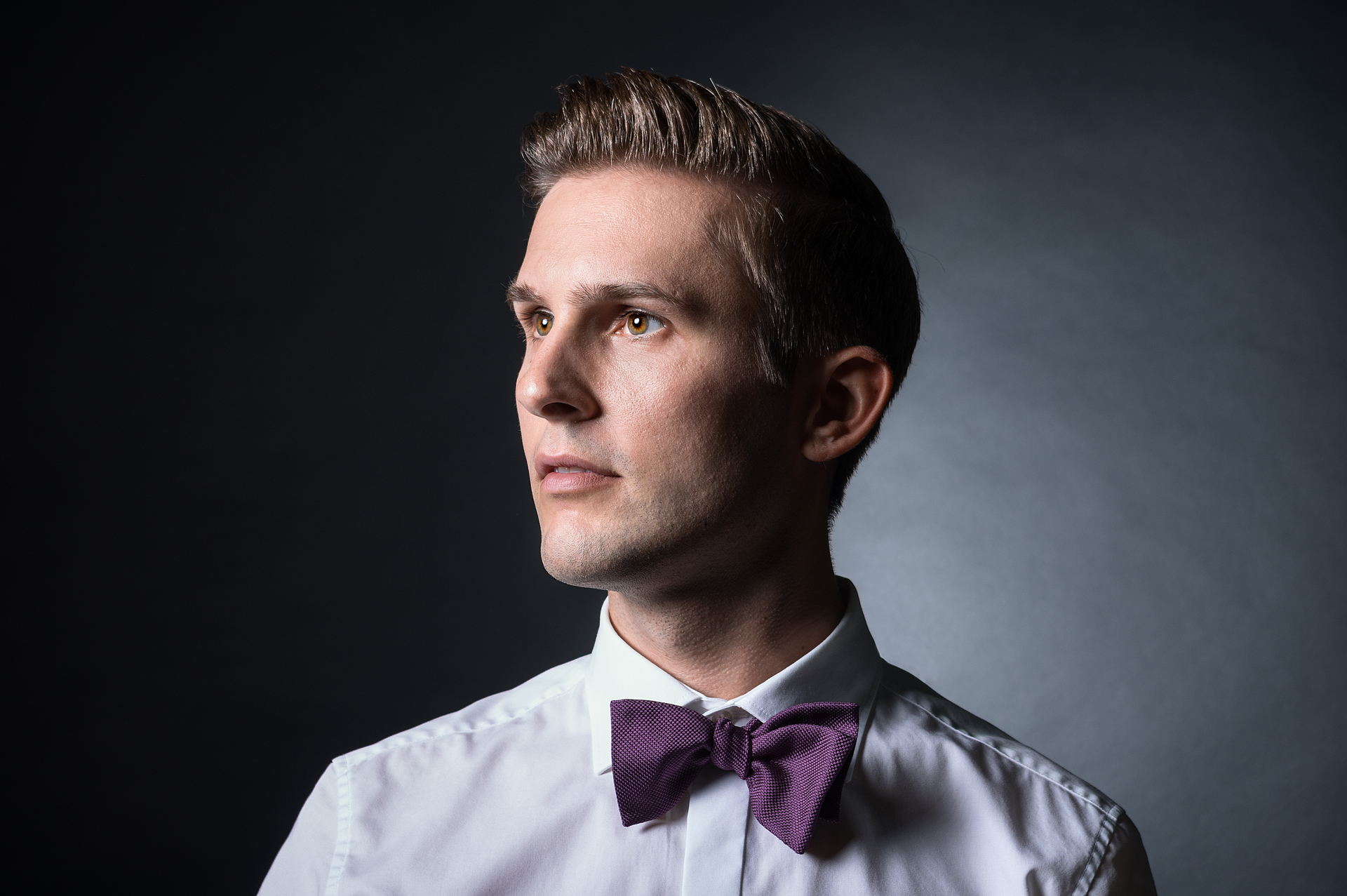 Businessportrait im Fotostudio Portrait eines Mannes im Fotostudio